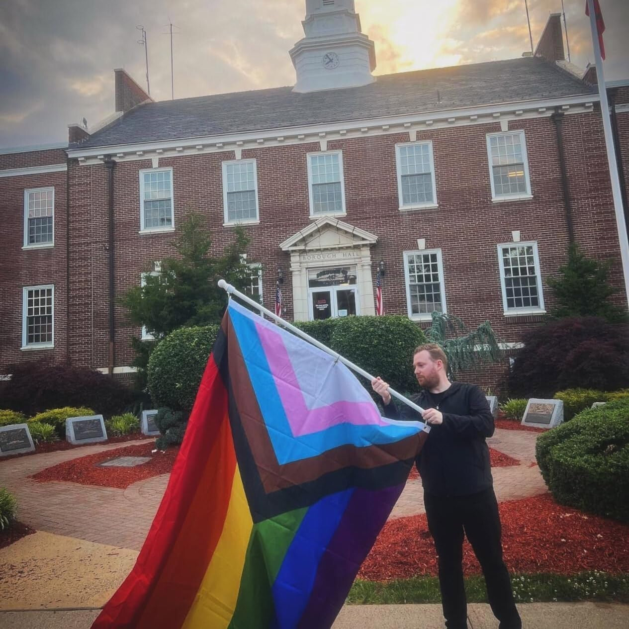 Inclusive Heavy Duty Double-Sided Rainbow Flag 5x8 - Perfect for Every Occasion