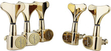 Load image into Gallery viewer, 17:1 Ratio Golden Bass Guitar Tuners - Perfect for Jazz &amp; Precision Instruments