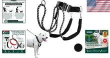 Load image into Gallery viewer, Adjustable Large Dog Harness in Black - No Pull, Padded Comfort Design