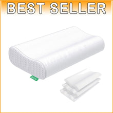Load image into Gallery viewer, Breathable Adjustable Sleep Pillow with Pressure Relief - Ideal for Neck Support