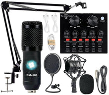 Load image into Gallery viewer, Professional BM-800 Condenser Microphone &amp; Recording Studio Package for Creators