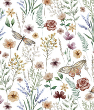Load image into Gallery viewer, Stain-Resistant Floral Peel and Stick Wallpaper - 46.24sq.ft. Coverage