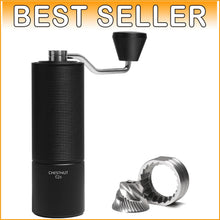 Load image into Gallery viewer, Manual Stainless Steel Coffee Grinder with Adjustable Coarseness - 25g Capacity