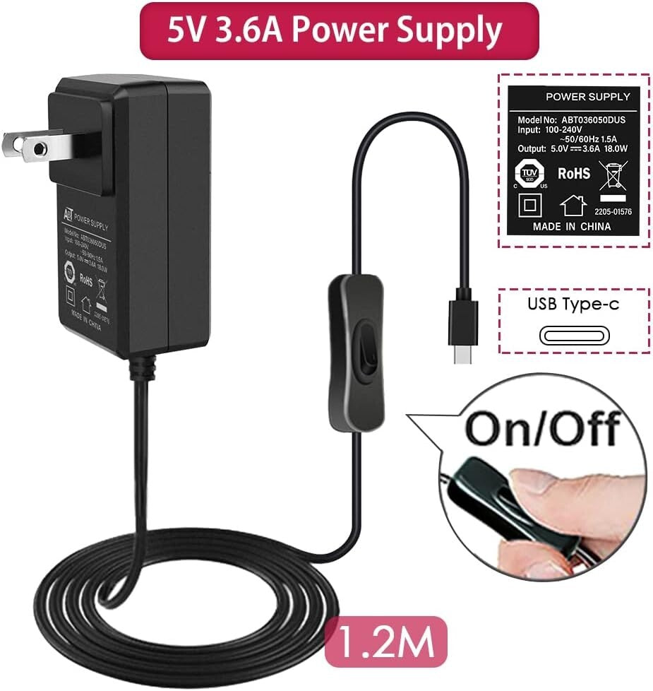 All-in-One NES Design Raspberry Pi 4 Case with Cooling, SSD, and Power Supply