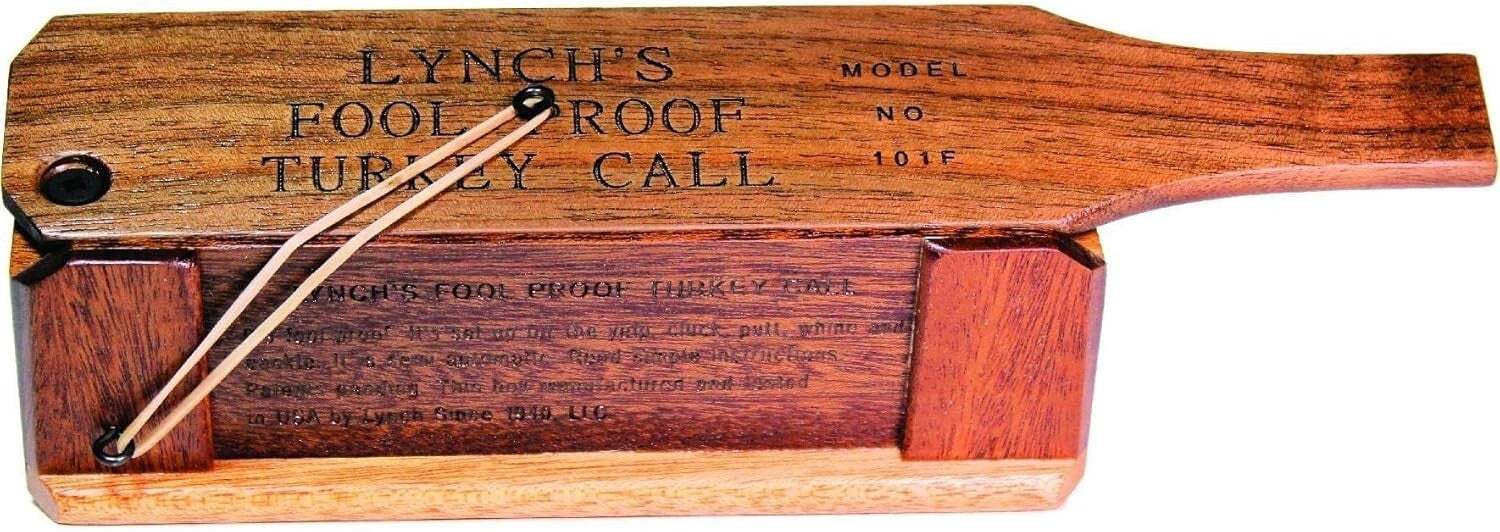 Easy-to-Use Lynch Turkey Box Call - Realistic Hen Yelps for Gobbler Attraction