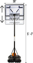 Load image into Gallery viewer, Complete Mini Basketball Set for Kids - Adjustable Height &amp; Includes Basketball