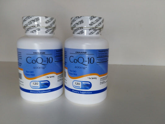 CoQ-10 CoEnzyme Q-10 400mg Serving Super High Potency Big Bottle 240 Capsules
