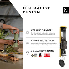 Load image into Gallery viewer, Compact Adjustable Spice Mill Set for Home &amp; Restaurant Use - Manual Operation