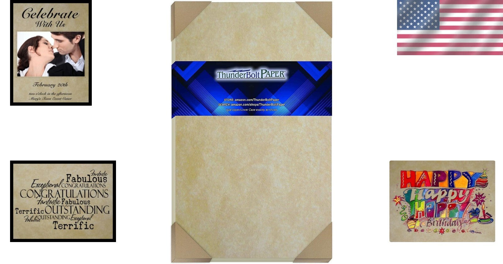 100 Sheets Legal Size, 65lb Organic Parchment Paper - Perfect for Professionals