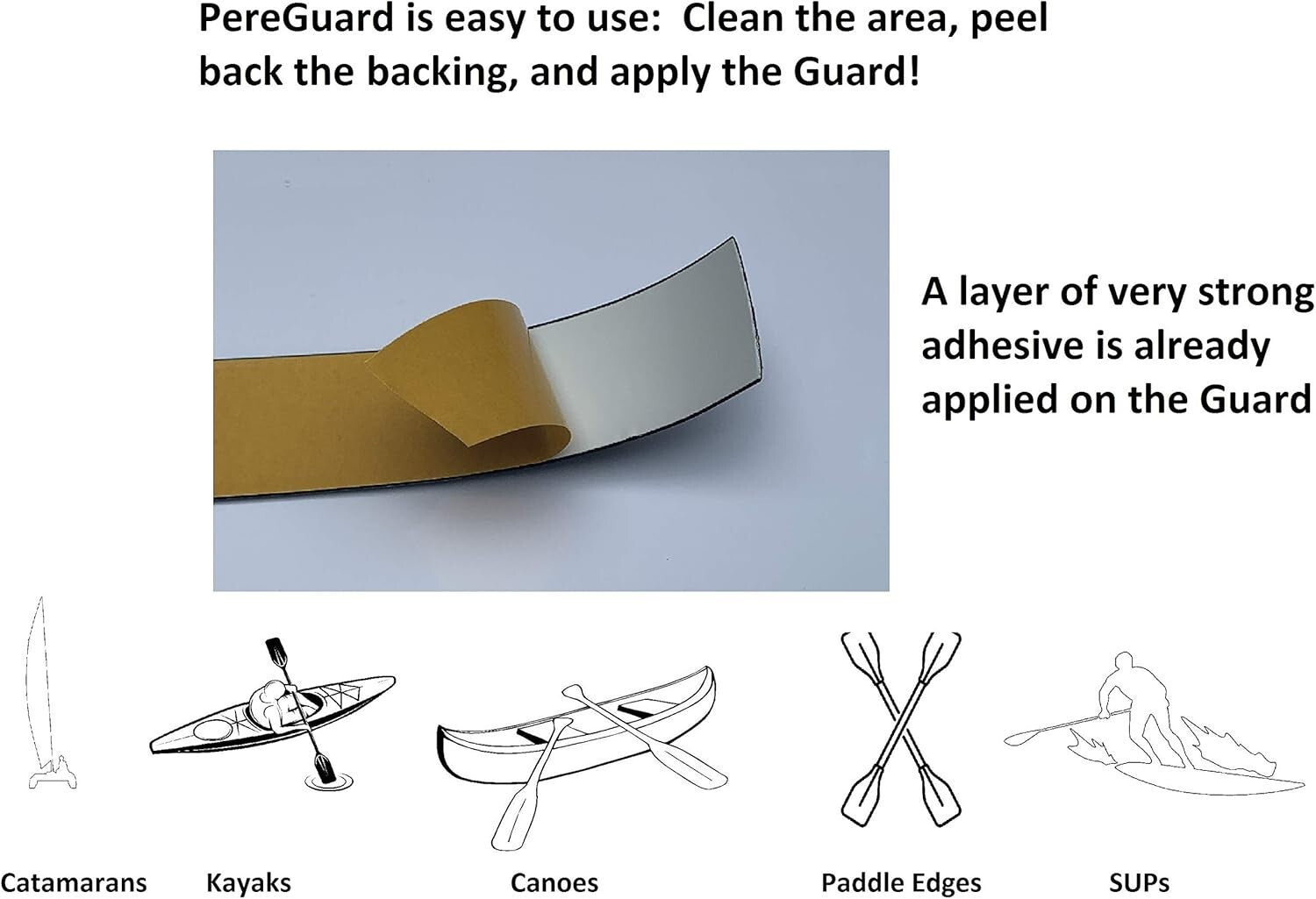 Protective Kayak Keel Guard - 4-Inch Width for Ultimate Durability & Performance