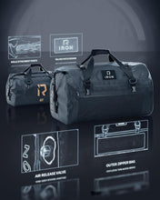 Load image into Gallery viewer, Heavy-Duty Waterproof Motorcycle Tail Bag - 70L Storage with Reflective Safety