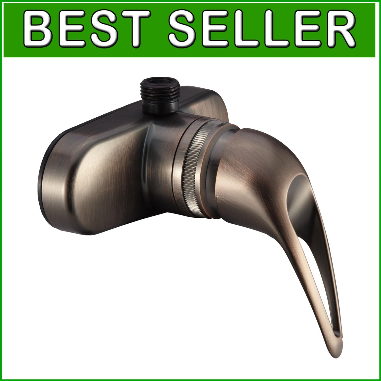 Easy-Install RV Shower Faucet with 2-Hole Diverter - Stylish Oil Rubbed Finish