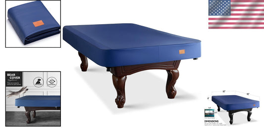 7FT Billiard Pool Table Waterproof Cover - Stylish, Scratch Resistant, Easy Care