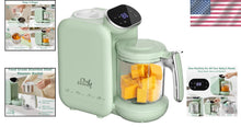 Load image into Gallery viewer, Safe Baby Food Processor with Auto Cooking, Grinding &amp; Stainless Steel Basket