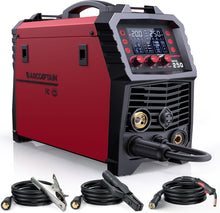 Load image into Gallery viewer, 250A 6-in-1 MIG Welder - Professional Aluminum Welding Machine with Accessories