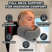 Load image into Gallery viewer, Machine-Washable U-Shaped Neck Pillow - Comfort for Home, Car, and Air Travel