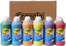 Load image into Gallery viewer, Long-Lasting 12ct Kids Craft Paint Set - 16oz, Ideal for Arts &amp; Crafts Projects