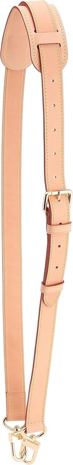 Patina Vachetta Leather Replacement Strap: Compatible with Keepall & Speedy Bags