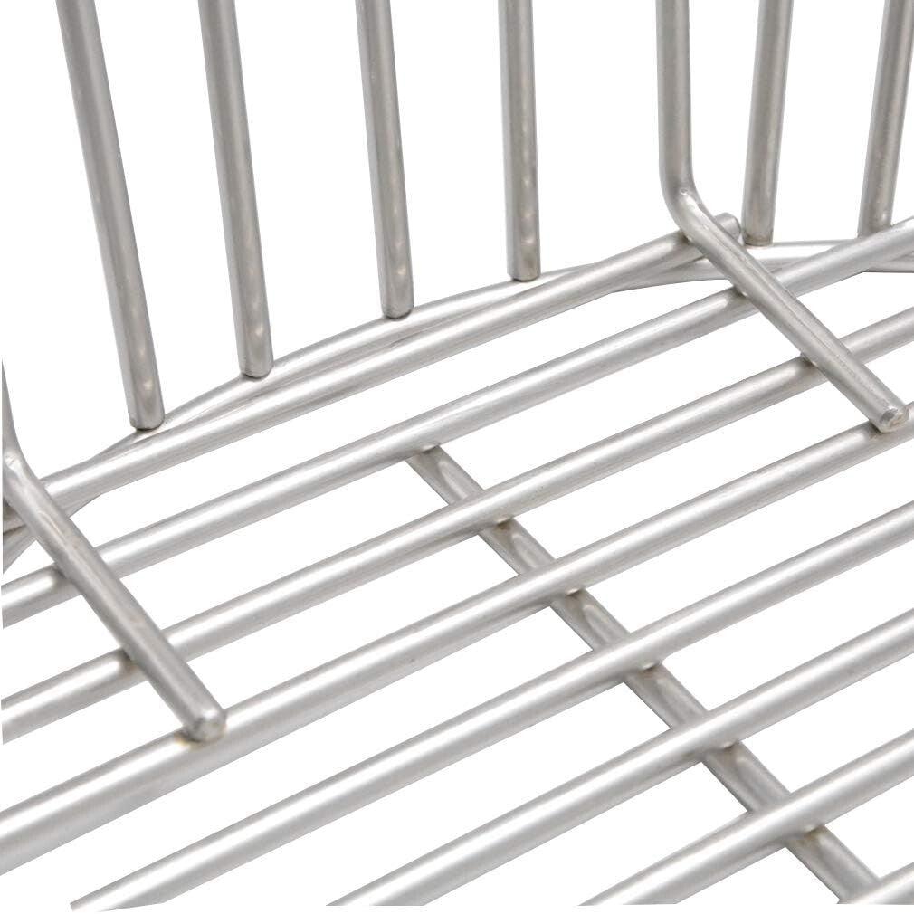 Premium Stainless Steel Charcoal Ash Basket for X-Large Big Green Egg Grills