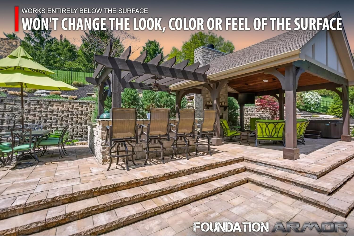 Professional Grade 5-Gallon Clear Water Repellent Sealer for Masonry Surfaces