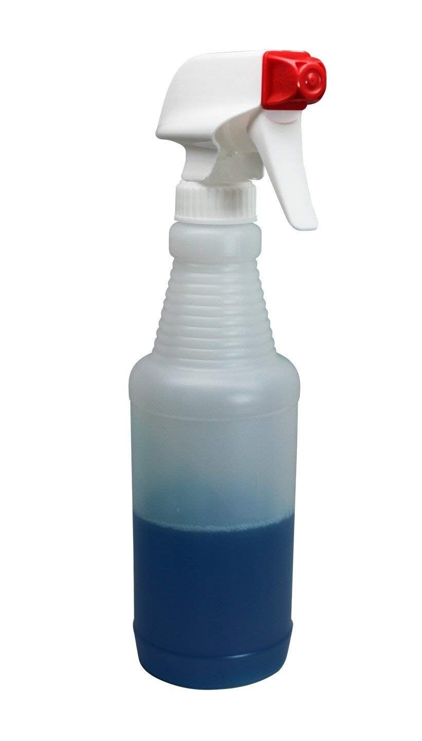 Versatile 12-Pack Leak-Proof Spray Bottles - Ideal for Cleaning, Hair, Plants