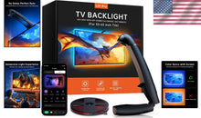 Load image into Gallery viewer, Multicolor TV Backlight with Sensor &amp; Smart App: Elevate Your Viewing Experience