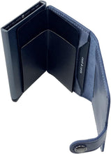 Load image into Gallery viewer, Vintage Black Card Holder for Women - Slim Profile, High-Quality Craftsmanship