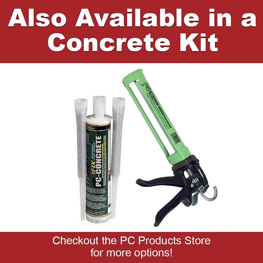 Concrete Epoxy Adhesive Paste - 102 oz for Vertical & Horizontal Applications