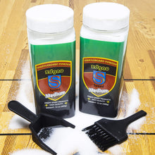 Load image into Gallery viewer, Complete Shuffleboard Accessories Bundle: 8 Pucks, Wax &amp; Mini Brush Set