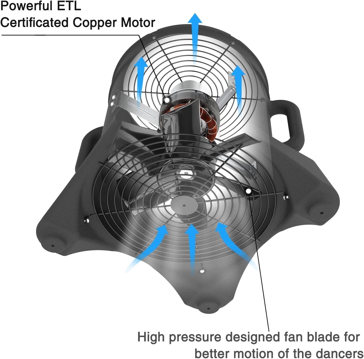 10ft Green Inflatable Waving Dancer Tube Man with Blower - Perfect Holiday Sign