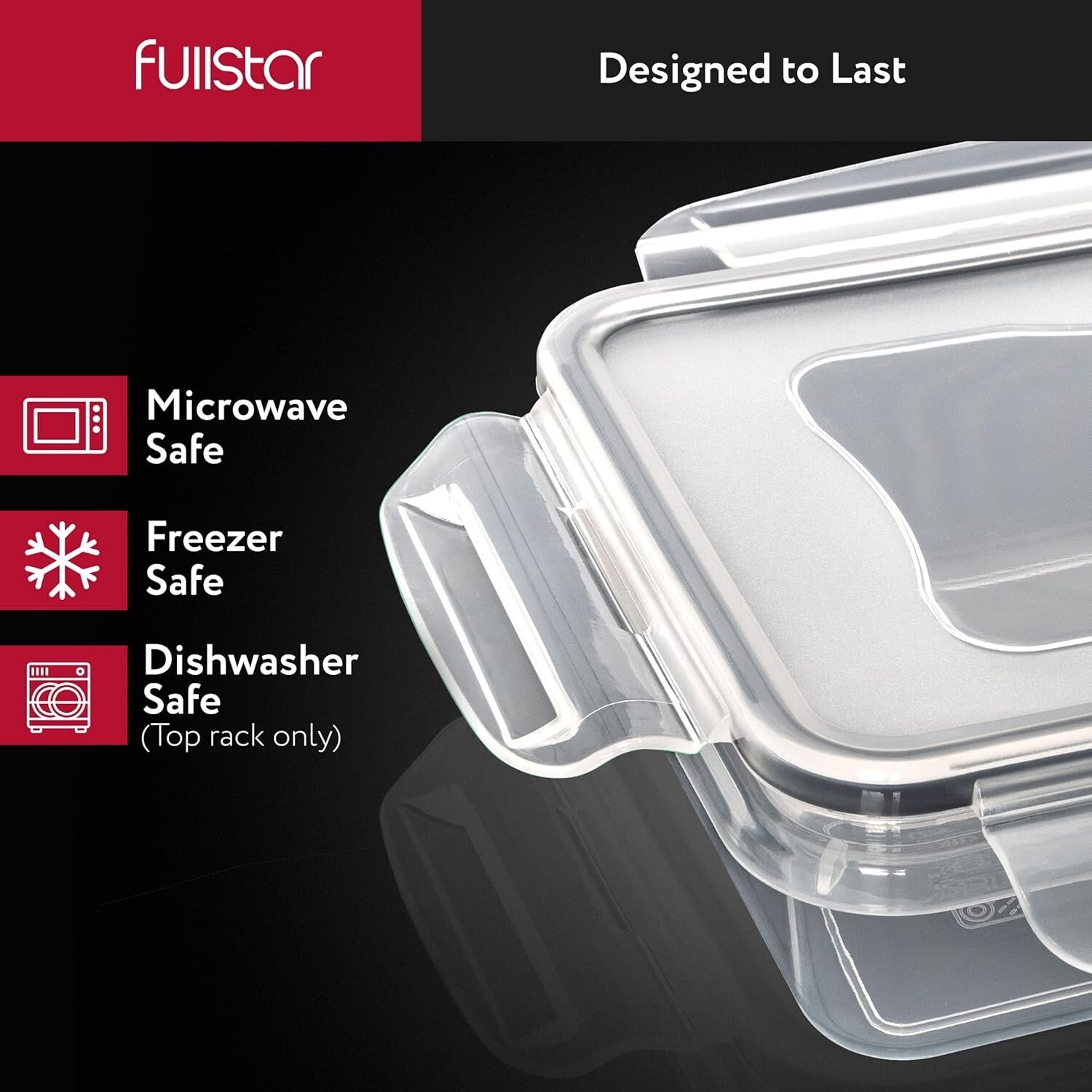 50-Piece BPA-Free Meal Prep Containers Set - Airtight, Leakproof, Stackable