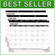 Load image into Gallery viewer, Mobile 3 Pack Desk/Wall Calendar 2025-2026 - Ample Space &amp; Quick References