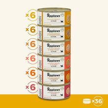 Load image into Gallery viewer, Protein-Packed Chicken Wet Cat Food in Broth - 36 Cans, Perfect for Picky Eaters