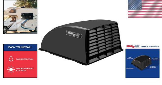 Durable Maxx I+ Vent Cover for 14" x 14" RV Roof Vents - Hassle-Free Install