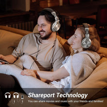 Load image into Gallery viewer, Elegant Over-Ear A70 Headphones - Bluetooth 5.2, 72H Playtime, Wired Support