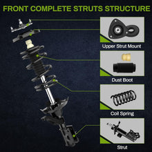 Load image into Gallery viewer, Premium Front Struts &amp; Coil Springs for 2001-2005 Civic, Acura - Performance Fit