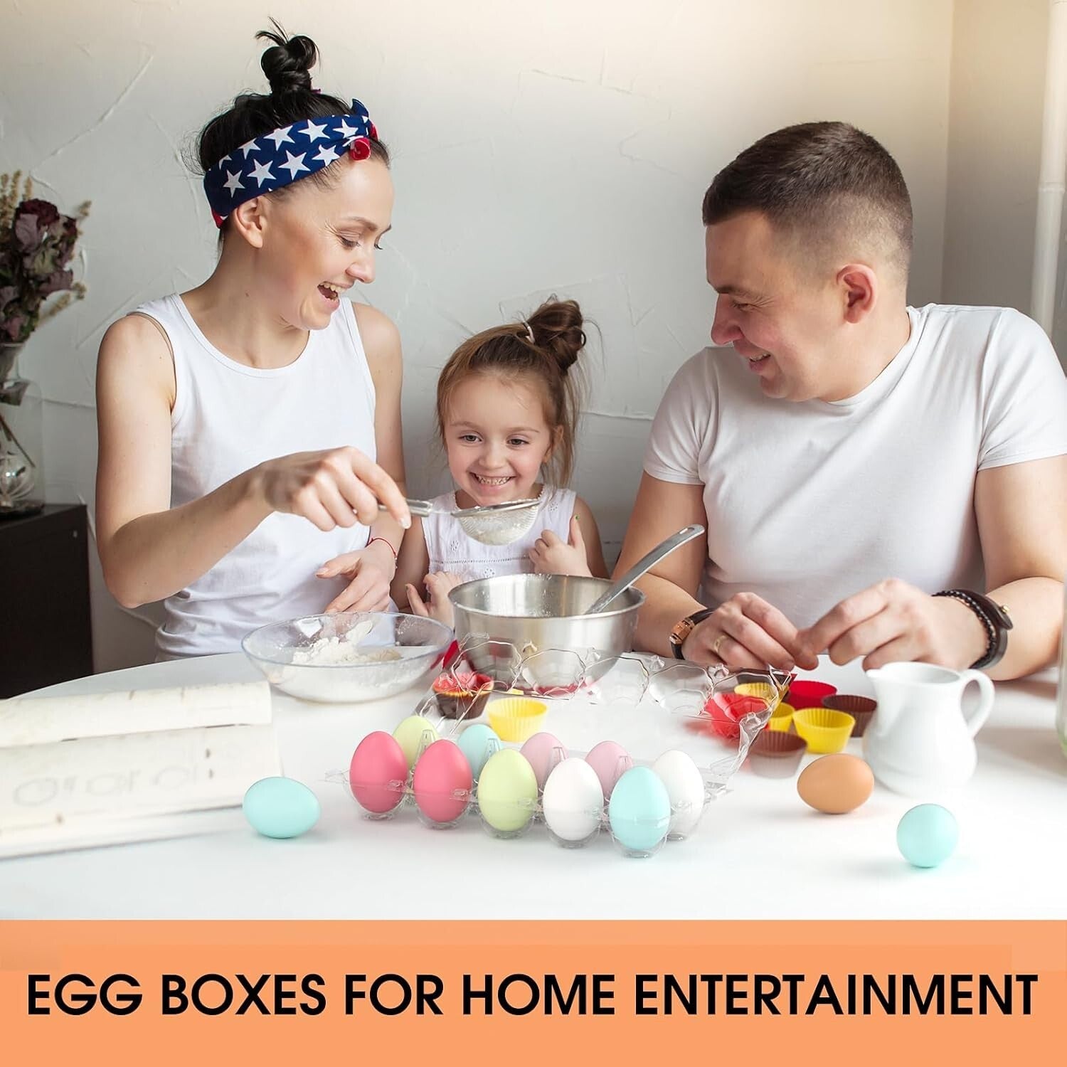 Bulk 100 Clear Plastic Egg Containers - Eco-Friendly & Reusable Storage Solution