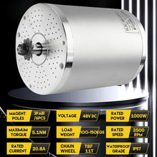 Load image into Gallery viewer, 48V 1000W Electric Brushless DC Motor Kit with Speed Controller and Display