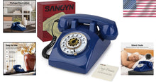 Load image into Gallery viewer, Nostalgic 1960s Rotary Phone with Adjustable Volume - Perfect Home Accessory