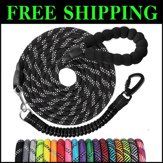 Ultra-Durable 150 FT Dog Lead with Padded Handle - Perfect for Training & Hiking