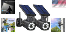 Load image into Gallery viewer, IP66 Waterproof Motion-Activated Dummy Cameras with Night Vision - Easy Install