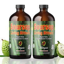 Load image into Gallery viewer, 2 Pack of Soursop Living Bitters (16 Oz Each) - Enhance Vitality Naturally