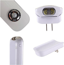 Load image into Gallery viewer, Compact LED Motion Sensor Night Light &amp; Emergency Flashlight - Blue (2-Pack)
