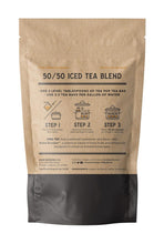 Load image into Gallery viewer, Southern Standard Organic Iced Tea Bags - 50% Black, Green &amp; White - 100 Count