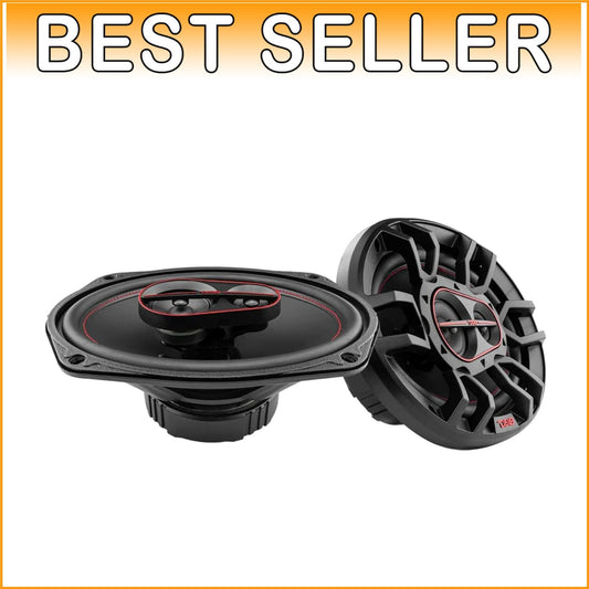 Durable 6x9 Coaxial Speakers with Bass Boost - Great for Car Sound Systems