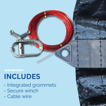 Load image into Gallery viewer, Winter Leaf Net for Above Ground Pools - 15FT Round, Easy to Install &amp; Maintain