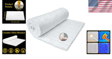 Load image into Gallery viewer, 10 sq. ft. Heavy-Duty Fireproof Ceramic Fiber Blanket for Ovens and Furnaces