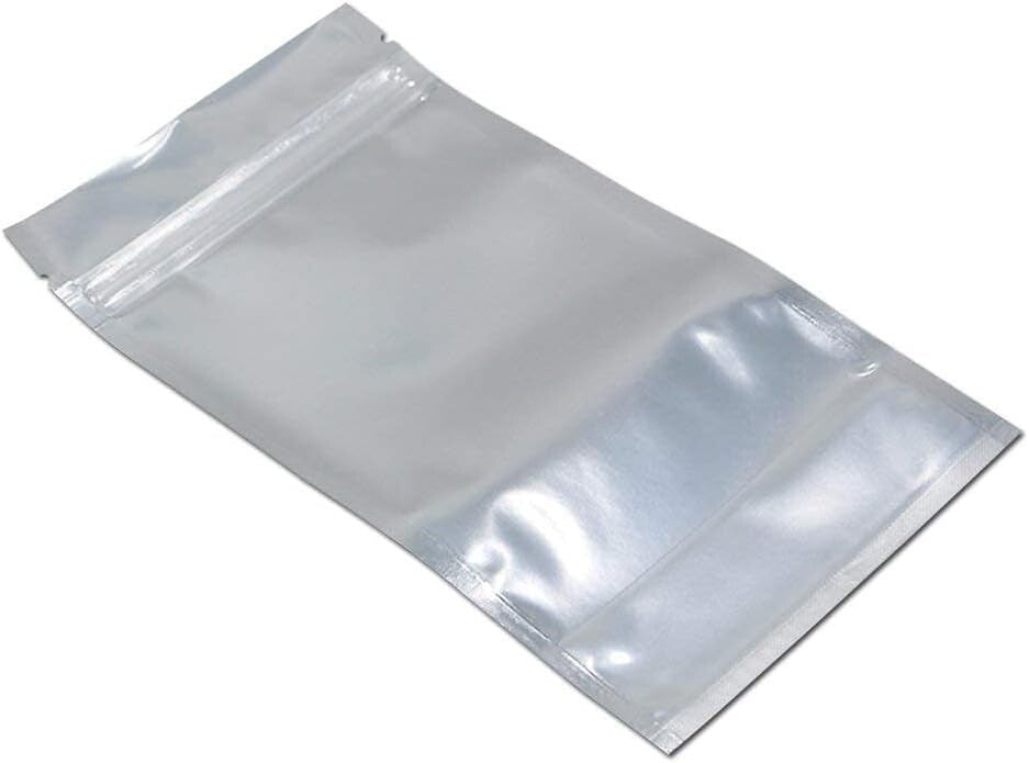Clear Front 1000 Count Heat Seal Mylar Bags – Ideal for Snacks, Coffee & More