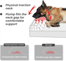 Load image into Gallery viewer, Comfort-Enhancing Orthopedic Dog Bed with Removable Cover - Ideal for Big Dogs