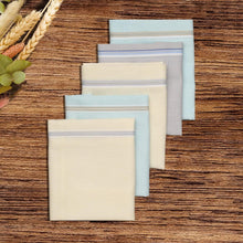Load image into Gallery viewer, Men's Premium 100% Pure Cotton Handkerchief Set - 10 Stylish Hankies 44x44cm